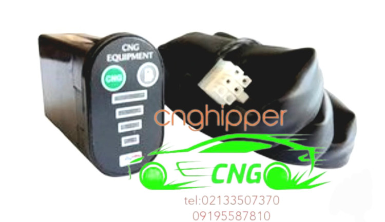 کلید و سیم کشی مدل فن آورانی داشبوردی بیضی اتومات شرکت آوا CNG