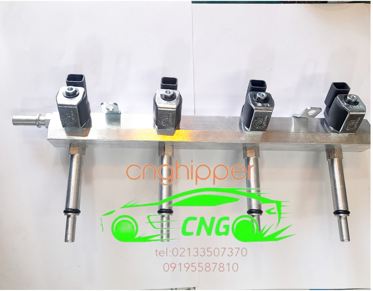 ریل سوخت سی ان جی CNG جایگزین ریل سمند زیمنس EF7 وسام