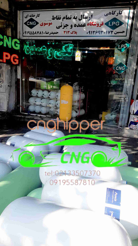 کپسول ۶۲ لیتری نو سی ان جی CNG با استاندارد و ایزو ۱۱۴۳۹ تولید ۲۰۲۶