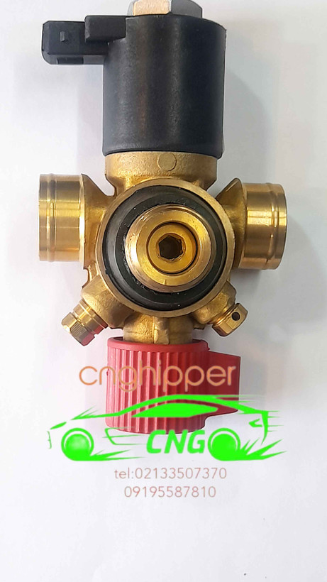 شیر کپسول برقی سی ان جی رزوه مخروطی