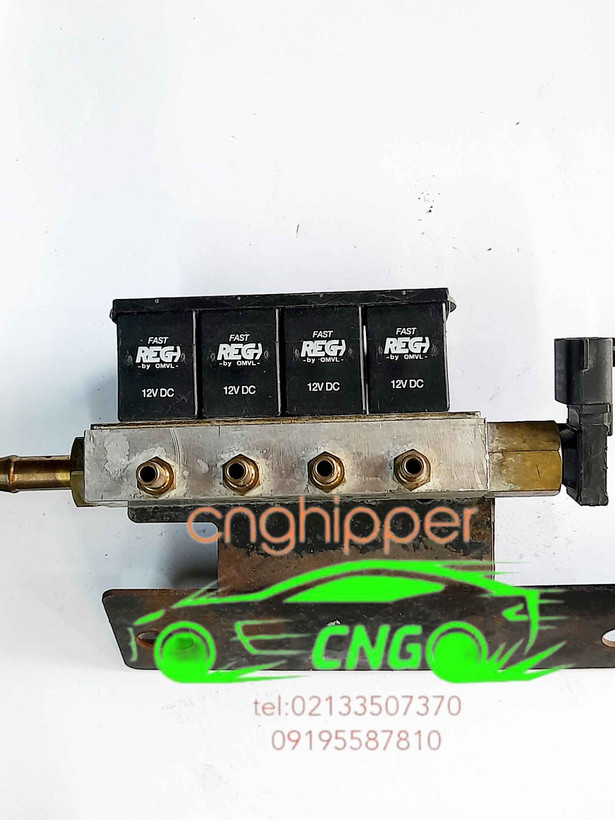 ریل سوخت رج REG اصلی ایتالیایی سی ان جی CNG کارکرده